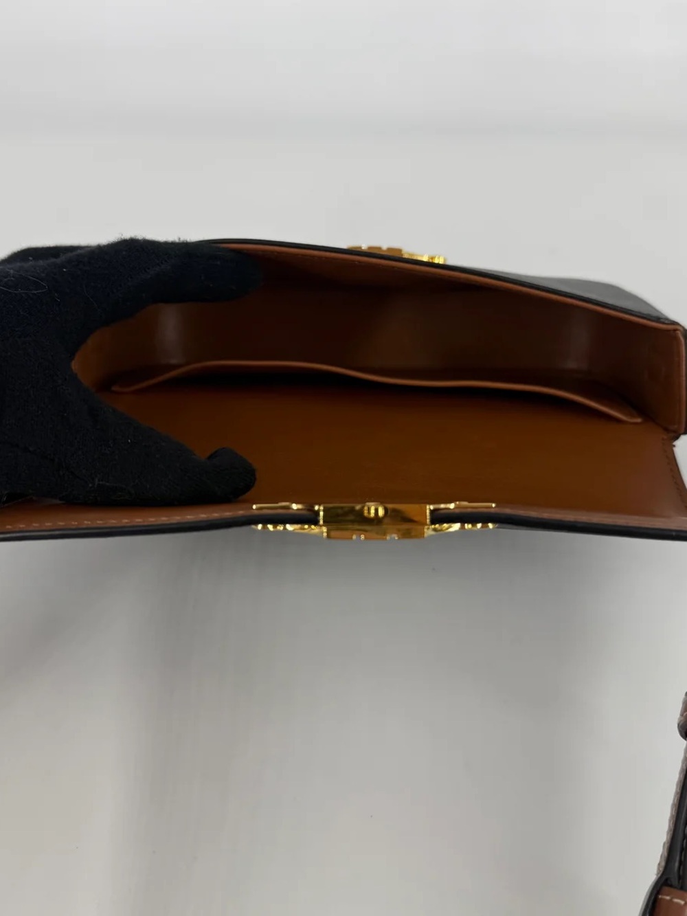 Celine Claude Triomphe Shoulder Bag - Picture 10 of 12